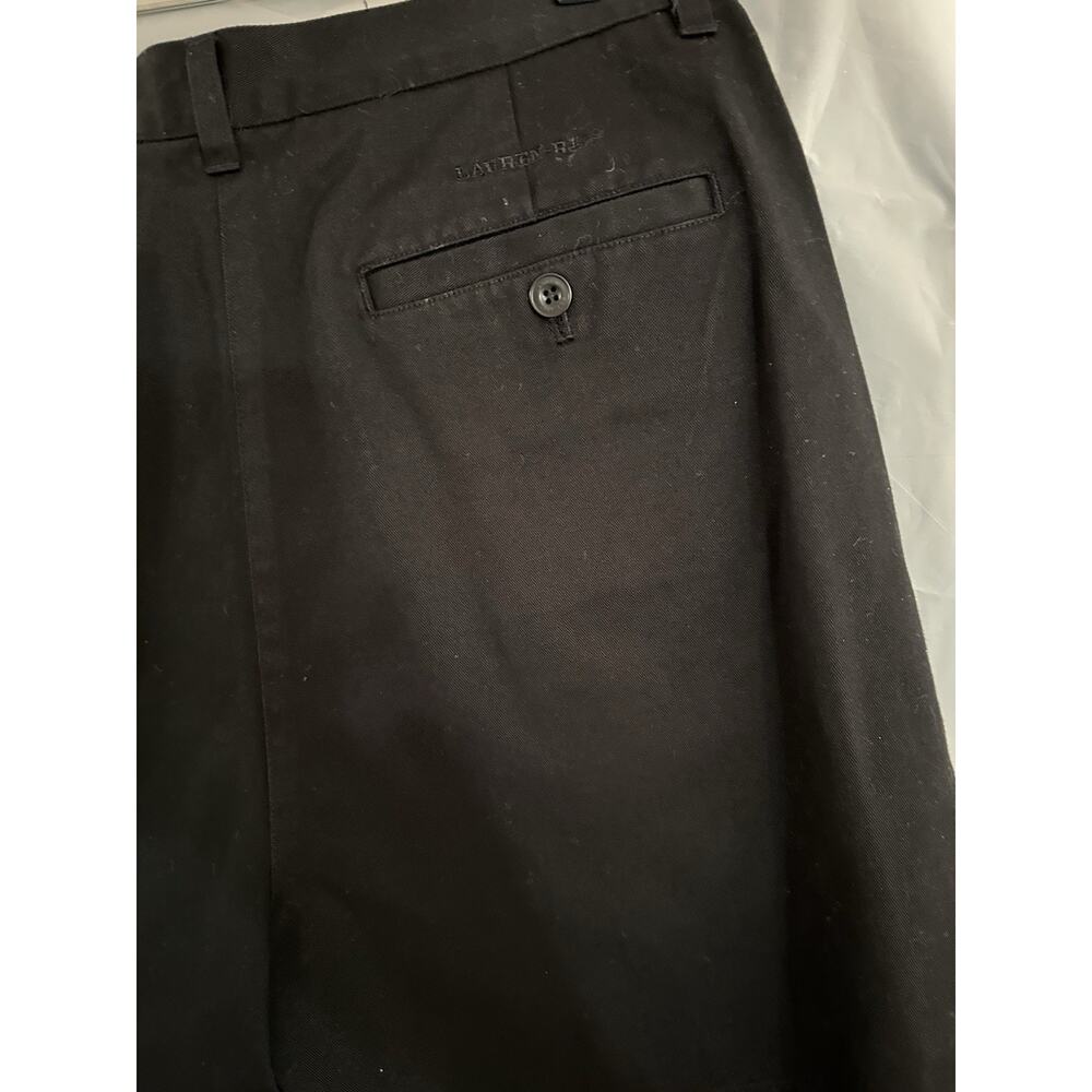 Lauren Ralph Lauren Black Tailored Shorts NWT Women's Size 12 Classic - Picture 5 of 7